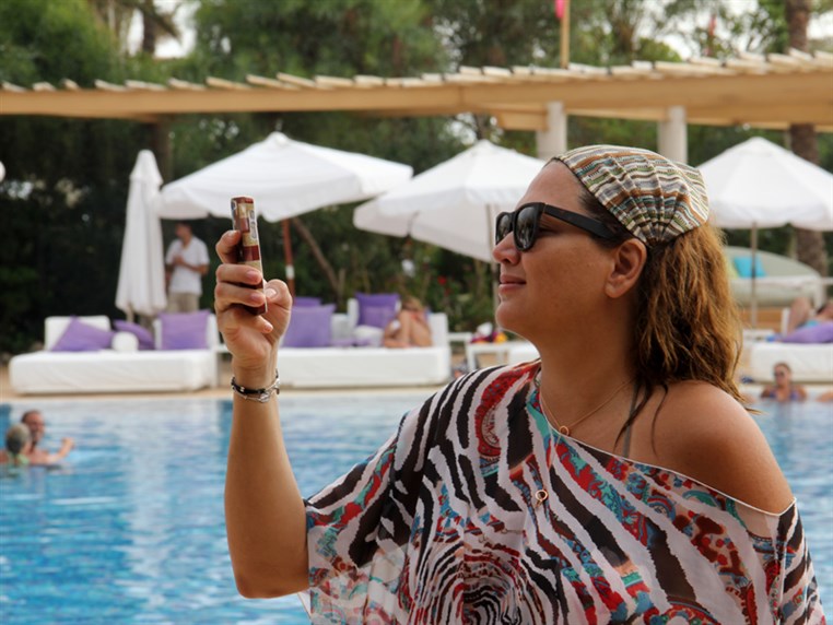 Tanja La Croix at Edde Sands